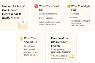 Don’t Panic, Sis — It’s Just a Letter from the IRS