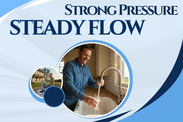 How to Improve Water Pressure with the Right Well Pump System