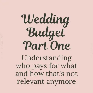 Setting Your Wedding Budget