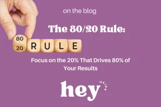 The 80/20 Rule: Focus on the 20% That Drives 80% of Your Results
