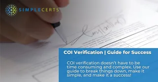 COI Verification: A Complete Step-By-Step Guide for 2025