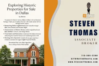 Exploring Historic Properties for Sale in Dallas