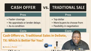 Cash Offers vs. Traditional Sales in DeSoto, TX: Which is Better for You?
 