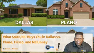 What $400,000 Buys You in Dallas vs. Plano, Frisco, and McKinney
 