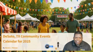 DeSoto, TX Community Events Calendar for 2025