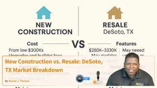 New Construction vs. Resale: DeSoto, TX Market Breakdown