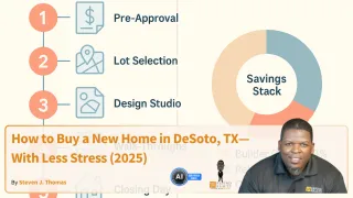How to Buy a New Home in DeSoto, TX—With Less Stress (2025)