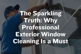 Crystal Clear Advantage: Discovering the Necessity of Professional Exterior Window Cleaning