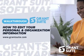 How To Edit Your Personal & Organization Information 