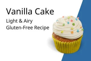 Gluten-Free Vanilla Sponge Cake Recipe
