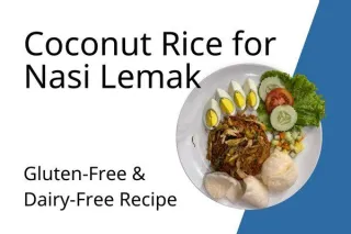 Coconut Rice for Nasi Lemak