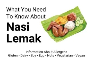 Is NASI LEMAK gluten-free?