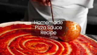 Homemade Pizza Sauce
