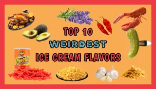 Top 10 Weirdest Ice Cream Flavors (That Actually Exist!)