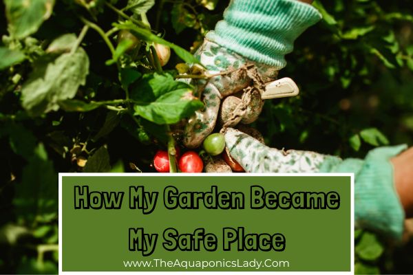 How My Garden Became My Safe Place - Candy Aquaponics Lady