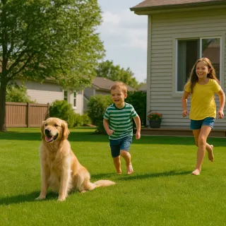Backyard Bliss: How to Create a Kid-and-Pet-Friendly Lawn This Summer