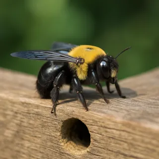 Carpenter Bee Control for Indiana Homes: What You Need to Know