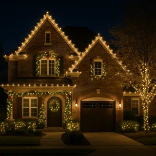 From Pinterest Dreams to Real-Life Magic: Custom Christmas Lighting for Indiana Homes