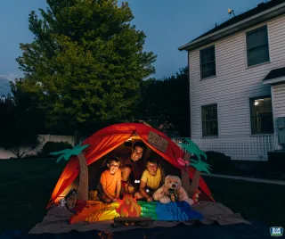 Camping in the Backyard: A Screen-Free Family Night Under the Stars