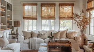 Infusing Parisian Elegance Into Your Home With Woven Wood Shades