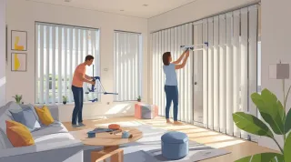 How To Install Vertical Window Blinds Easily