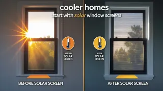 How Solar Screens Cool Your Home Naturally