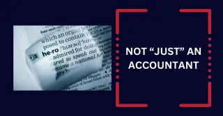 Not "Just" An Accountant