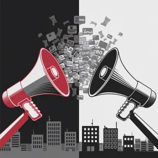 Navegando Narrativas: Medios Hegemónicos vs. Alternativos en un Mundo en Transformación