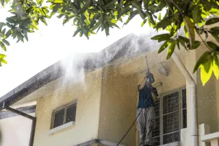 Pressure Washing For Paint Prep And Curb Appeal
