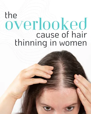 The Overlooked Trio Behind Women's Hair Thinning