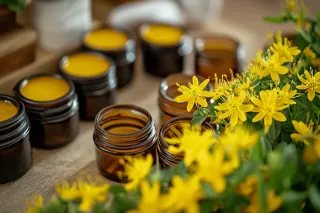 St Johns Wort Benefits and DIY Salve for Mucles