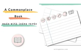 How to keep a commonplace book