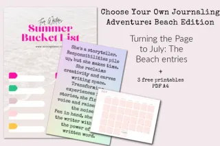 June Reflections & July Inspiration: A Writer's Summer Solstice Recap & Beach-Ready Brainstorm