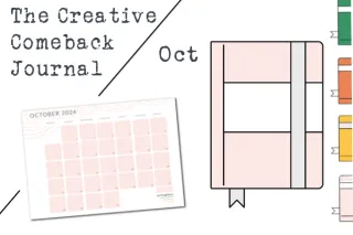 The Creative Comeback Journal for October