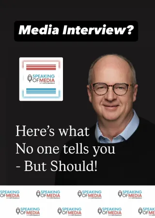 Upcoming Media Interview? Watch this!