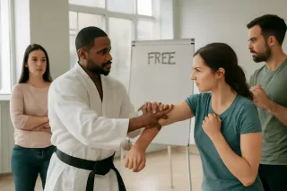 Giving Back: Martial Arts Students in the Community