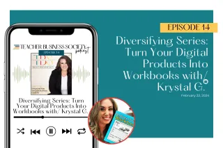 Episode 14: Creating Print-On-Demand Workbooks from Your Teaching Resources w/ Krystal from Check in with Mrs. G