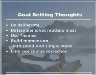 2026 Goals Thoughts