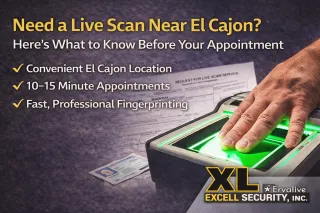 Need a Live Scan Near El Cajon? Here’s What to Know