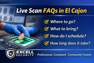 Live Scan Near El Cajon: FAQ