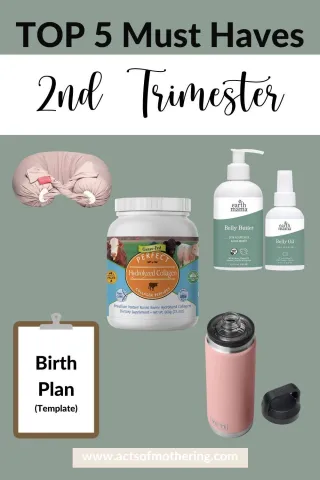 TOP 5 SECOND TRIMESTER MUST HAVES!