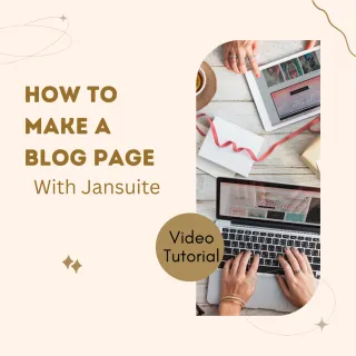 How to Make a Blog