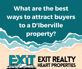 What are the best ways to attract buyers to a D’Iberville property?
