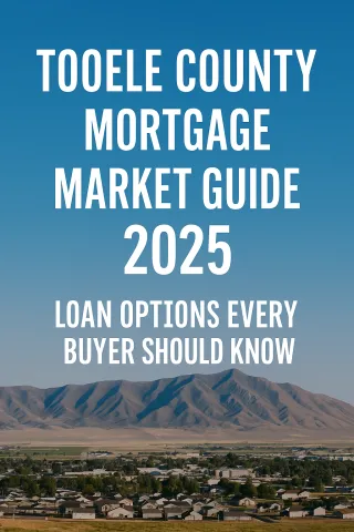 Buying in Tooele County in 2025? This guide covers FHA, VA, USDA, Conventional, and Jumbo loans plus loan limits and market trends specific to Tooele County.