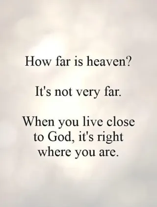 When Celestial Feels Far: Finding Heaven in the Everyday