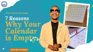 7 Reasons Why Your Calendar is Empty