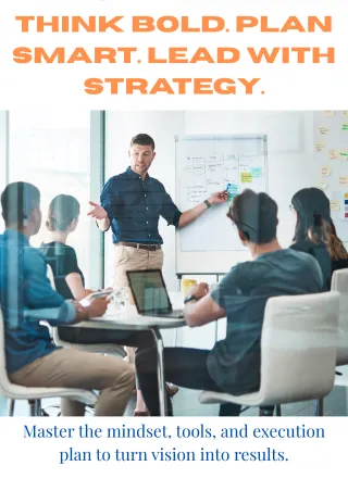 Lead with Clarity: Download the Free Strategy Starter Kit That Helps Leaders Think Ahead and Execute with Confidence