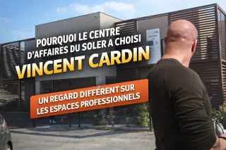 Pourquoi le Centre d’Affaires du Soler a choisi d’exposer Vincent Cardin
