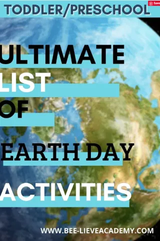 Ultimate List of Earth Day Activities