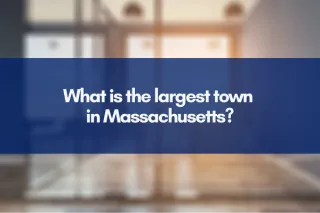 What is the largest town 
in Massachusetts?